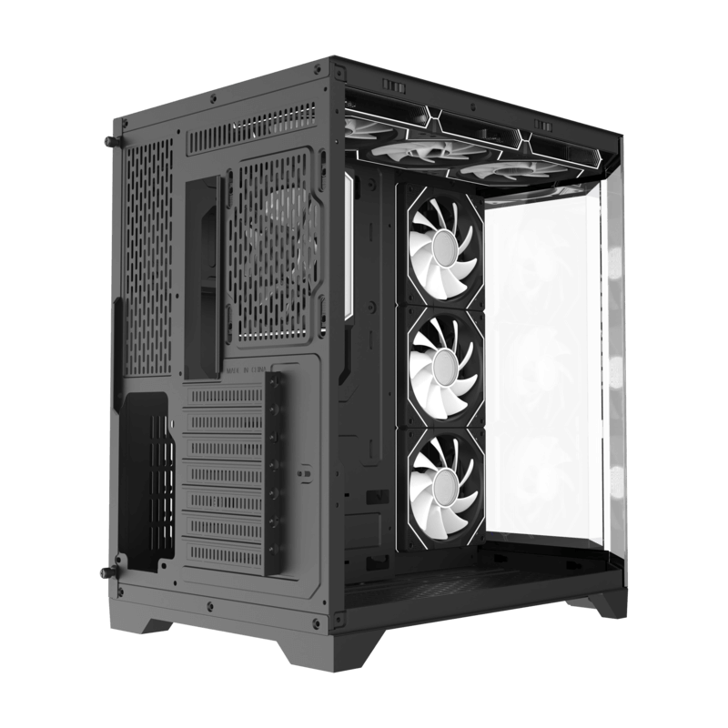 GAMEMAX HYPE-A Black ATX ARGB GAMING CASE GAMEMAX HYPE-A Black ATX ARGB GAMING CASE